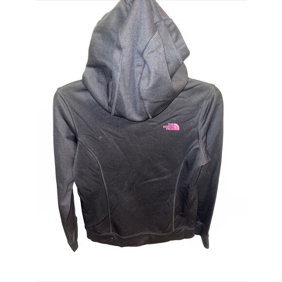 The North Face Athletic Hoodie Women’s Size Small Black Pink Pullover Long Slv - Picture 9 of 14